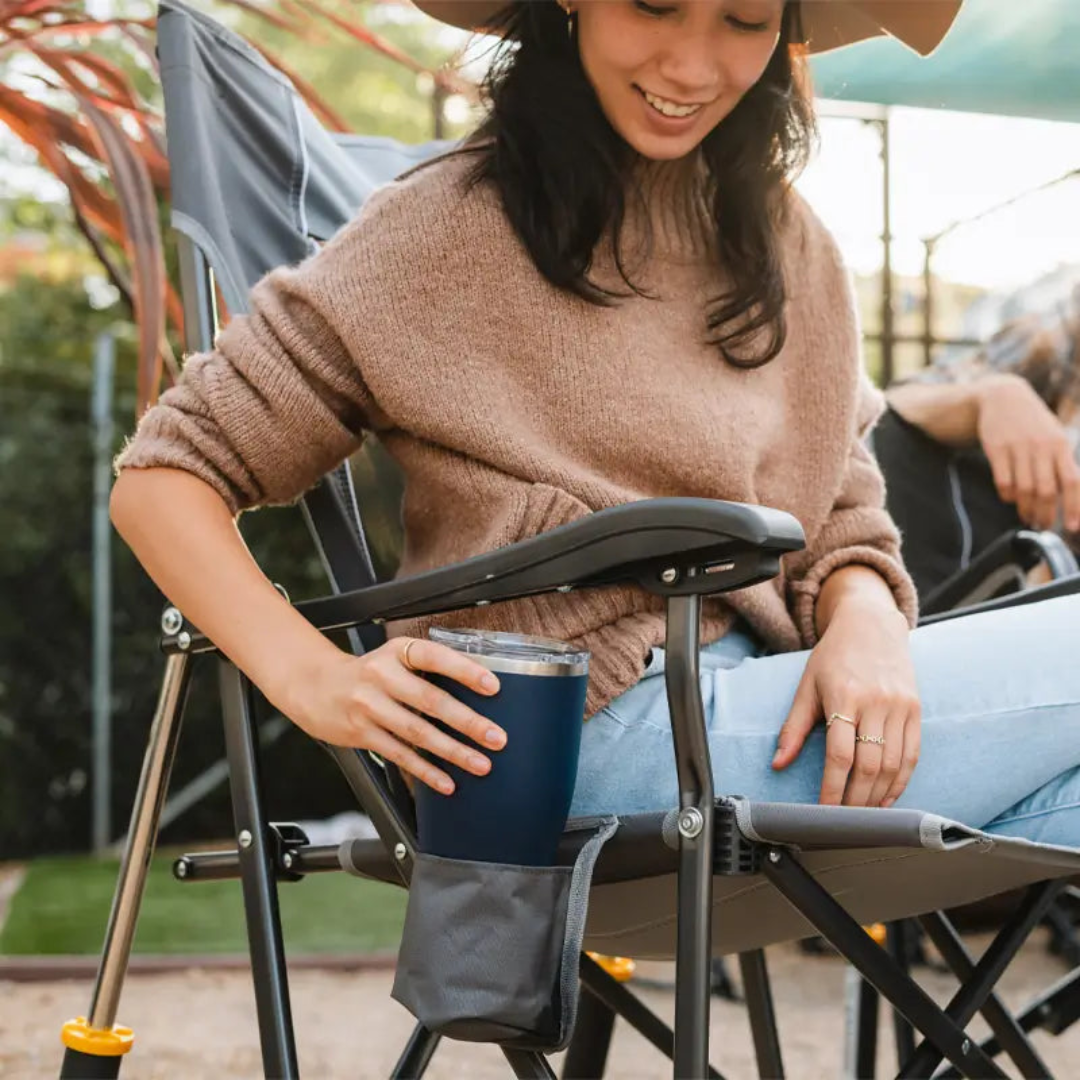 GCI OUTDOOR SILLA DE VIAJE COLOR GRIS MERCURIO