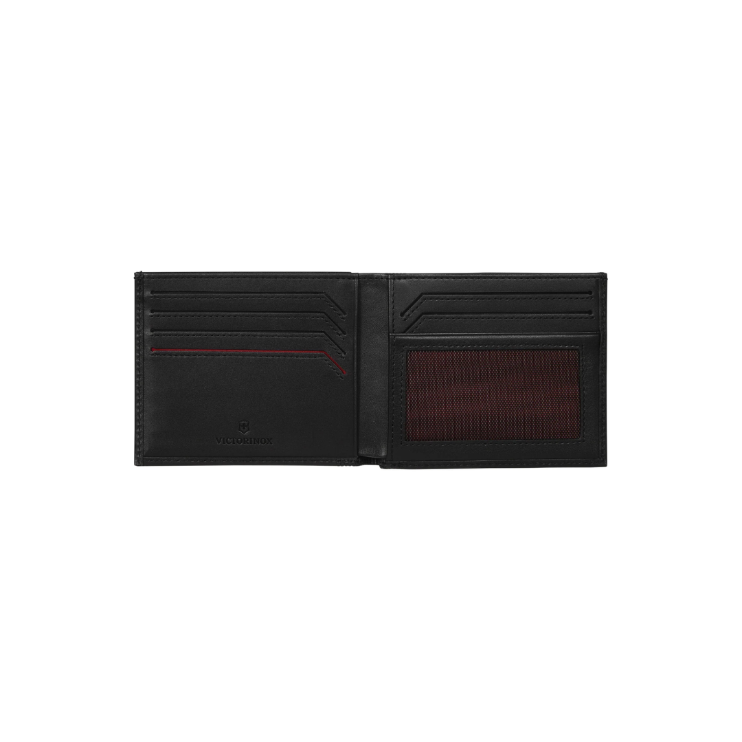 VICTORINOX BILLETERA ALTIUS ALOX BI FOLD, NEGRO