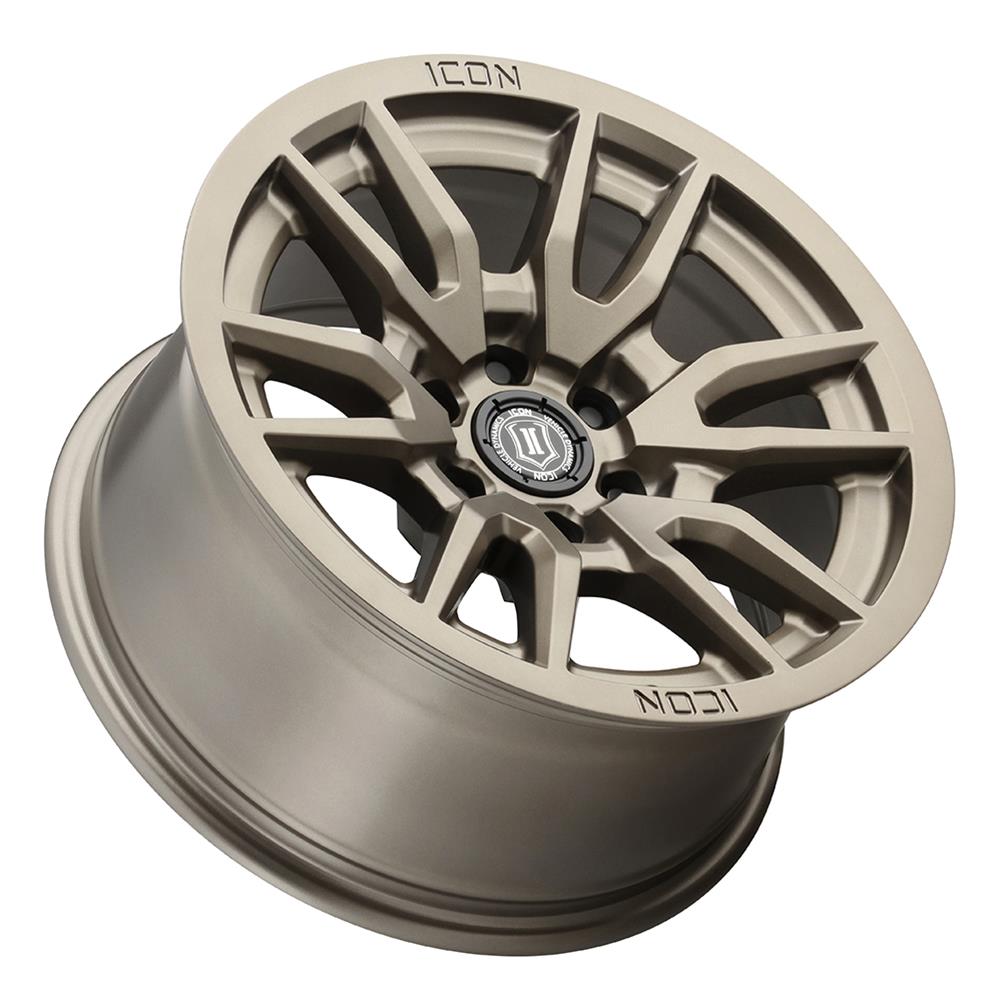 ICON ALLOYS VECTOR 6 BRONZE ARO 17" freeshipping - All Racing Perú