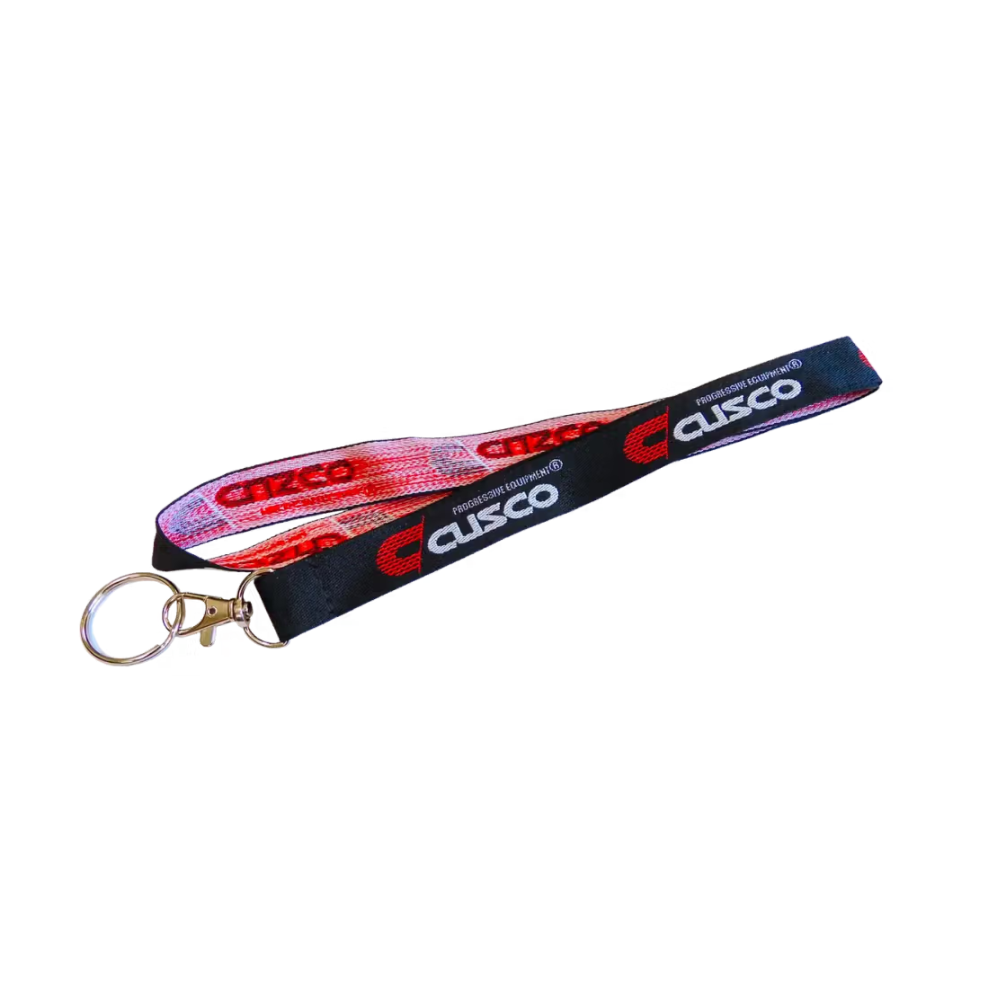 CUSCO LANYARD CINTA NEGRA LOGO CUSCO