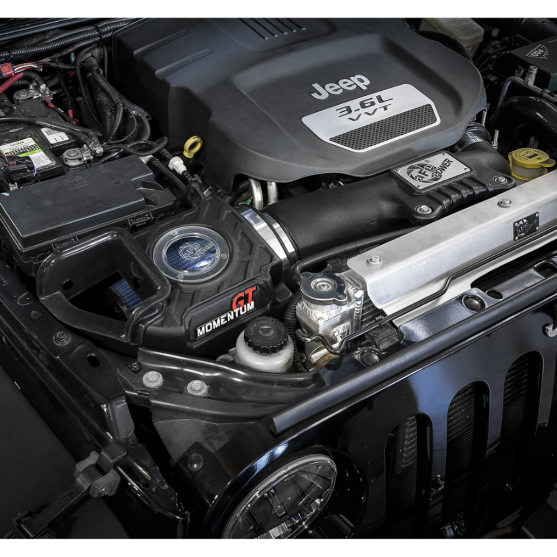 AFE POWER SISTEMA DE AIRE INATAKE MOMENTUM GT JEEP WRANGLER(JK) 12-18 V6-3.6L