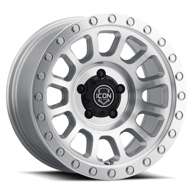 ICON - ARO HULSE SILVER MACHINED 17x8.5 6x139.7 ET0