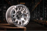 ICON - ARO HULSE SILVER MACHINED 17x8.5 6x139.7 ET0