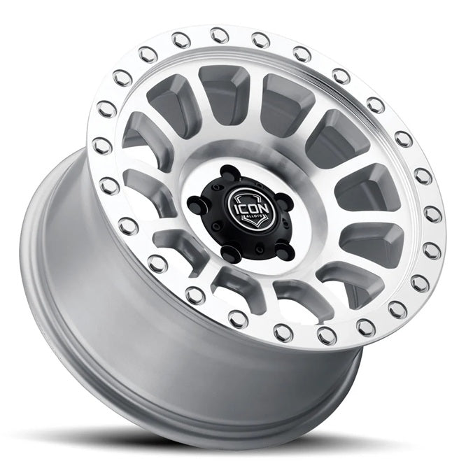 ICON - ARO HULSE SILVER MACHINED 17x8.5 6x139.7 ET0