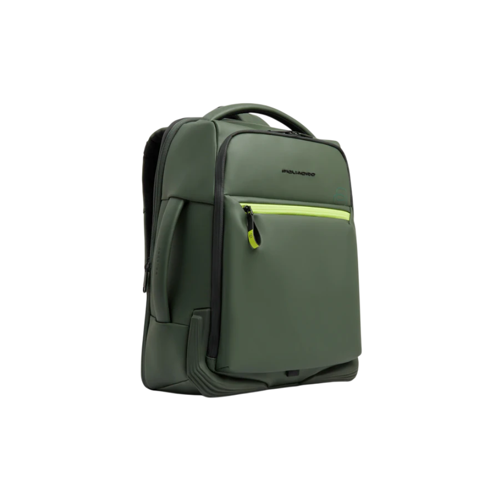 PIQUADRO MOCHILA DE VIAJE IMPERMEABLE COLOR VERDE