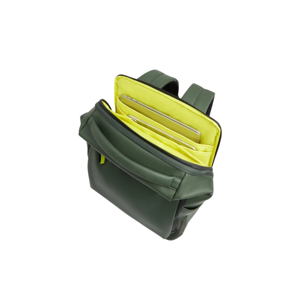 PIQUADRO MOCHILA DE VIAJE IMPERMEABLE COLOR VERDE