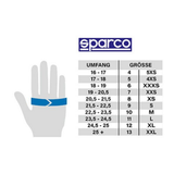 SPARCO GUANTES LAND HOMOLOGACIÓN COLOR AZUL