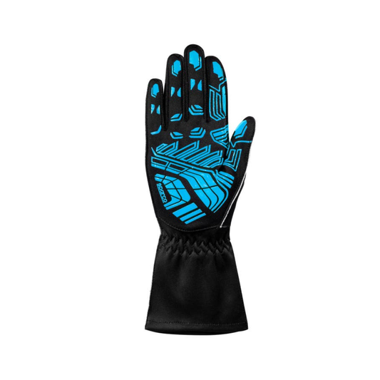 SPARCO - GUANTES KARTING K-ATTACK COLOR NEGRO C/ AZUL