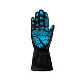 SPARCO - GUANTES KARTING K-ATTACK COLOR NEGRO C/ AZUL