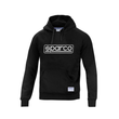 SPARCO POLERA CON CAPUCHA COLOR NEGRO