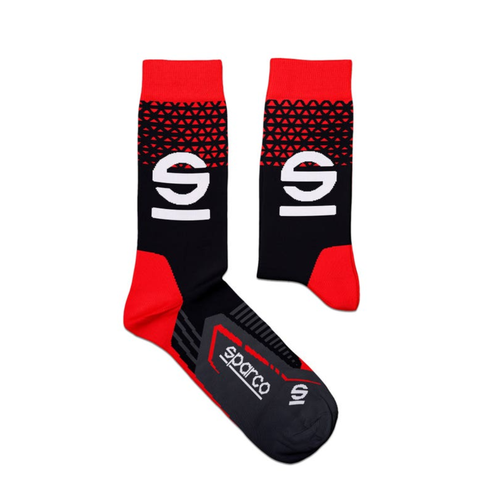 SPARCO MEDIAS CON DISEÑO ICÓNICO NARANJA