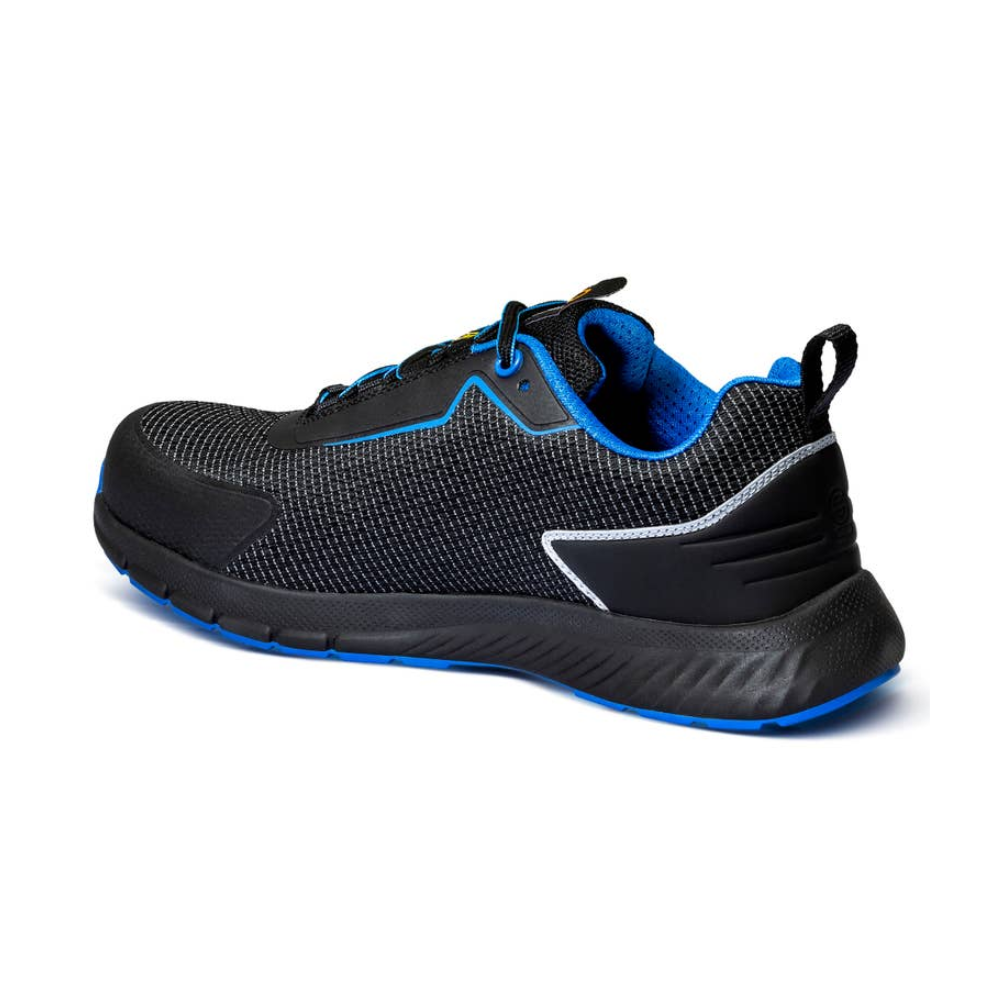 SPARCO ZAPATO DE SEGURIDAD NEGRO C/ AZUL