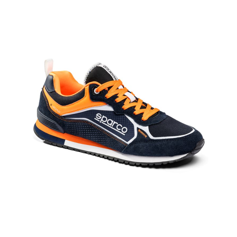 SPARCO ZAPATILLAS S-ROAD COLOR NEGRO C/ ANARANJA