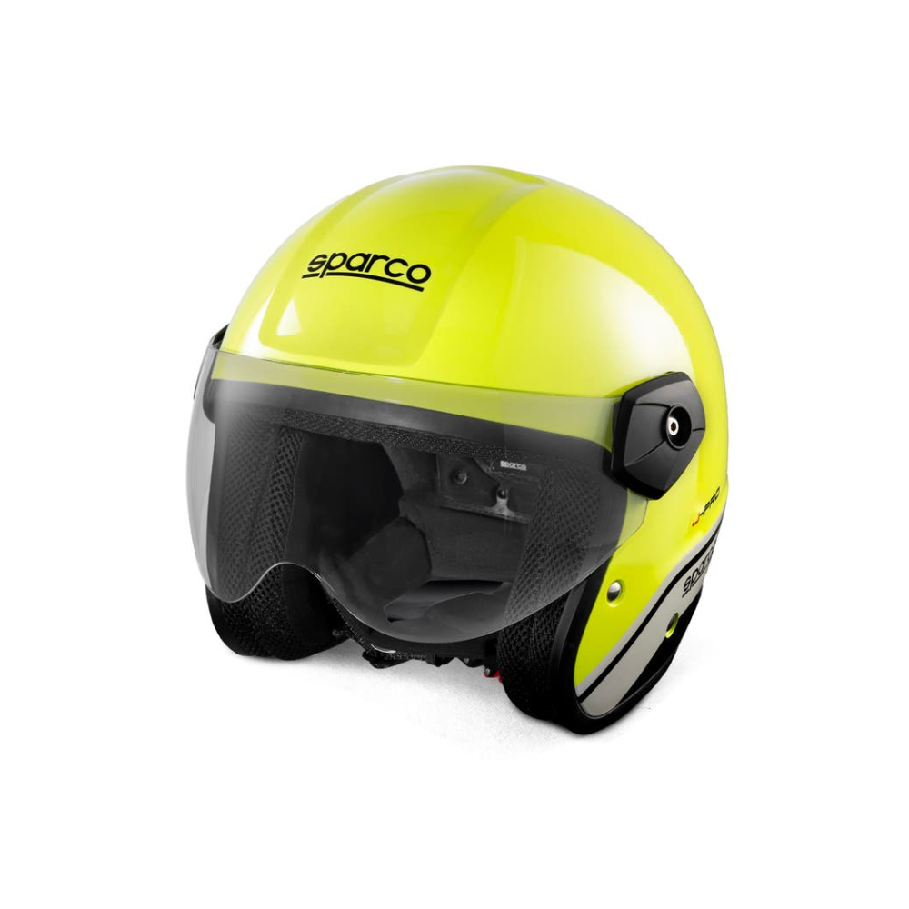 SPARCO  CASCO J-PRO ECE06 MARTINI COLOR AMARILLO