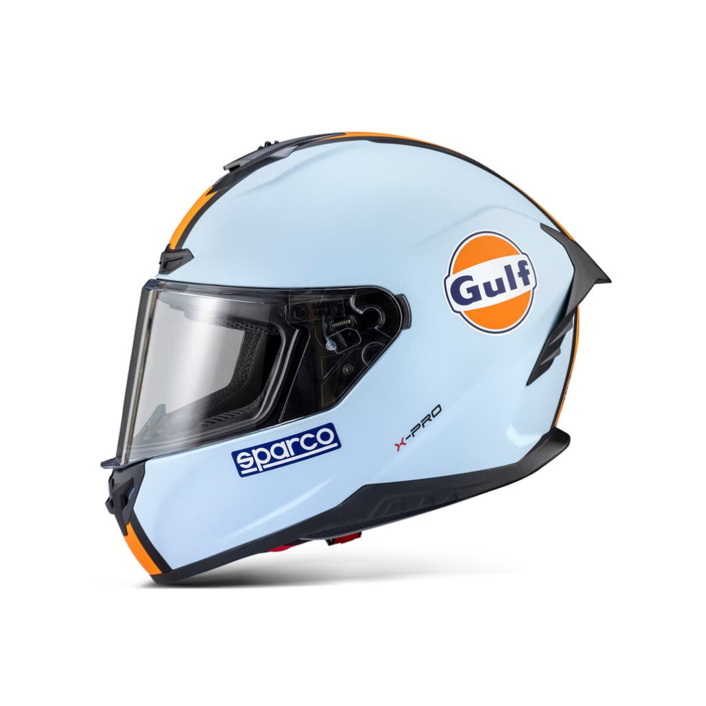 SPARCO CASCO X-PRO ECE06 DISEÑO GULF