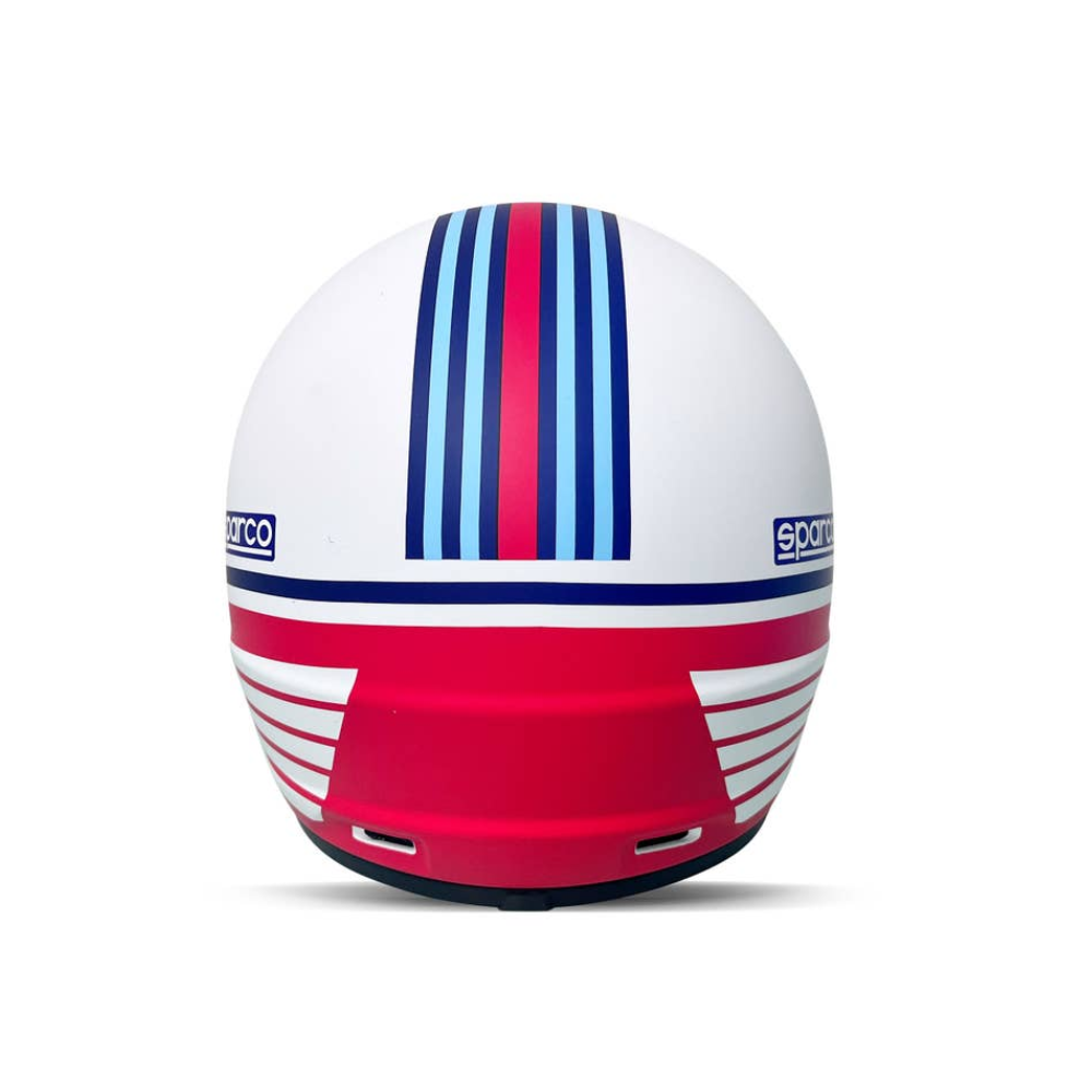 SPARCO  CASCO J-PRO ECE06 MR MARTINI COLOR BLANCO
