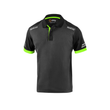SPARCO POLO TECH TOLEDO C/ CUELLO PLOMO CON BORDES VERDES