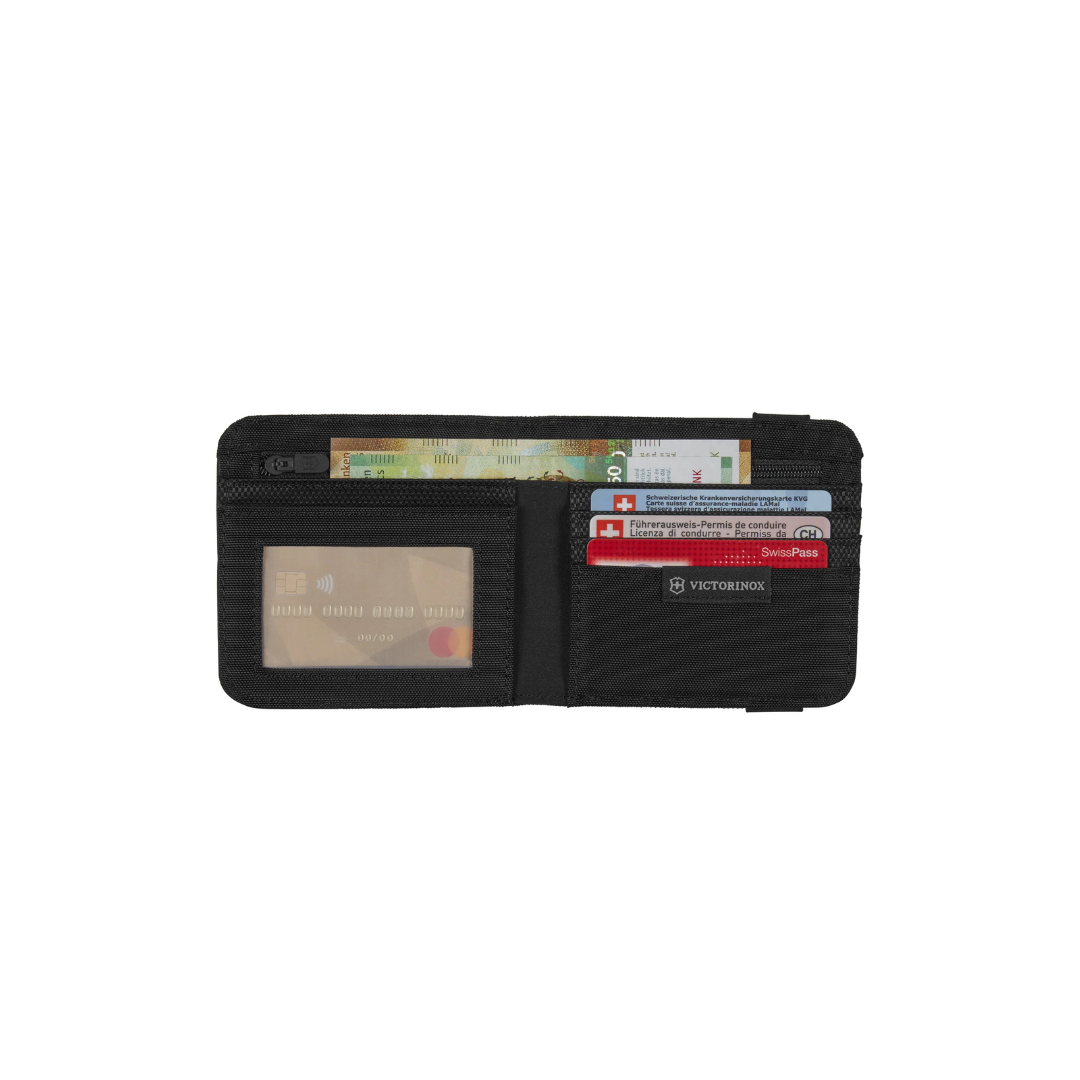 VICTORINOX BILLETERA BIFOLD NEGRO