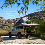 ALUCAB CARPA DE TECHO CON KIT DE CONVERSIÓN PARA LAND CRUISER 78 BEIGE