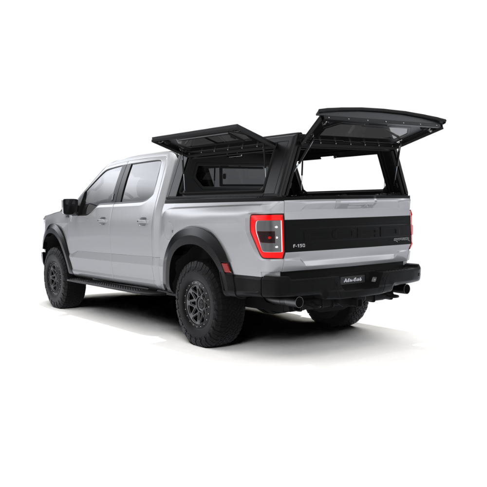 ALUCAB CONTOUR CANOPY CON VENTANAS PARA  FORD F150 5.5 2021+ (9th Gen)