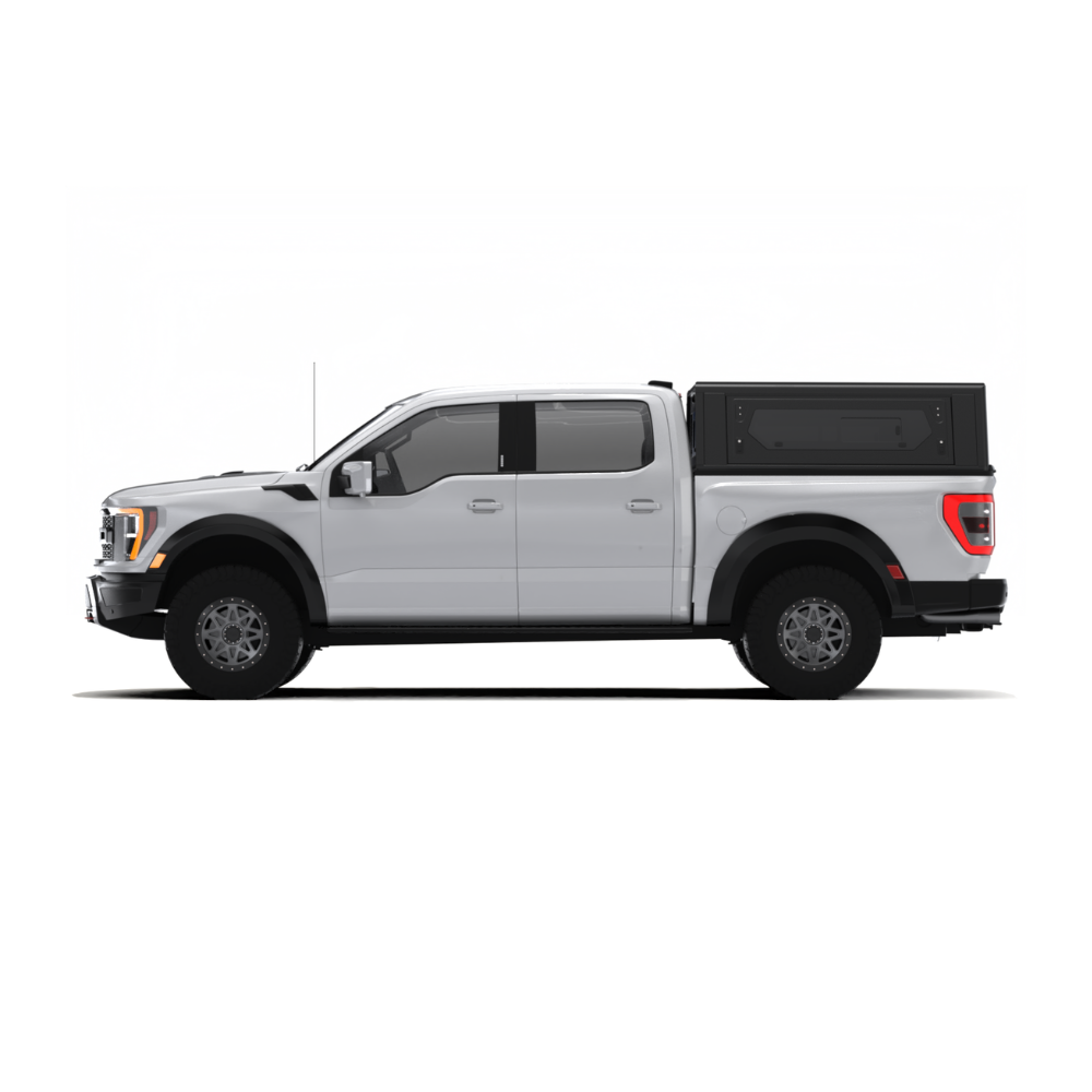 ALUCAB CONTOUR CANOPY CON VENTANAS PARA  FORD F150 5.5 2021+ (9th Gen)