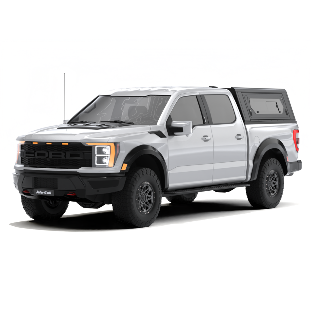 ALUCAB CONTOUR CANOPY CON VENTANAS PARA  FORD F150 5.5 2021+ (9th Gen)