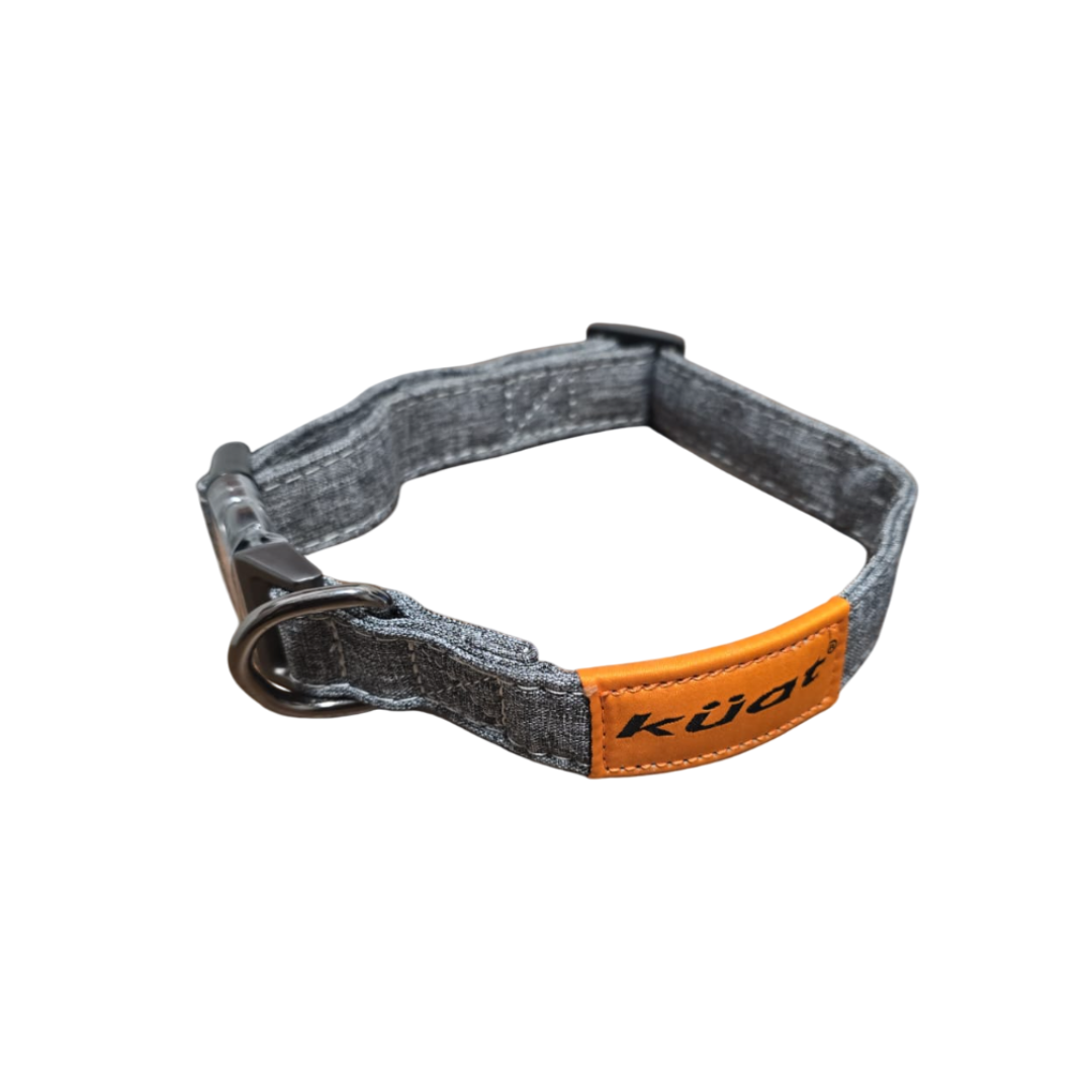 KUAT COLLAR PARA MASCOTA GRIS /TALLA S
