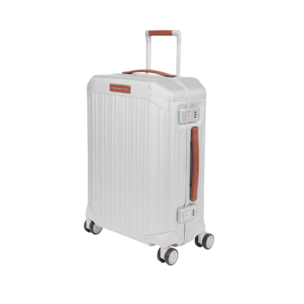 PIQUADRO MALETA DE CABINA DE ALUMINIO