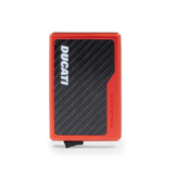 PIQUADRO TARJETERO AUTOMATICO MAGSAFE DUCATI COLOR ROJO