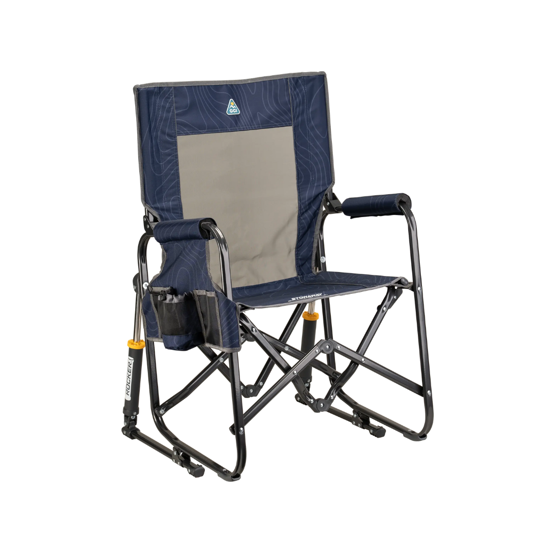 GCI OUTDOOR SILLA BALANCÍN STOWAWAY COLOR AZUL MARINO