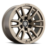 ICON ALLOYS VECTOR 6 BRONZE ARO 17" freeshipping - All Racing Perú