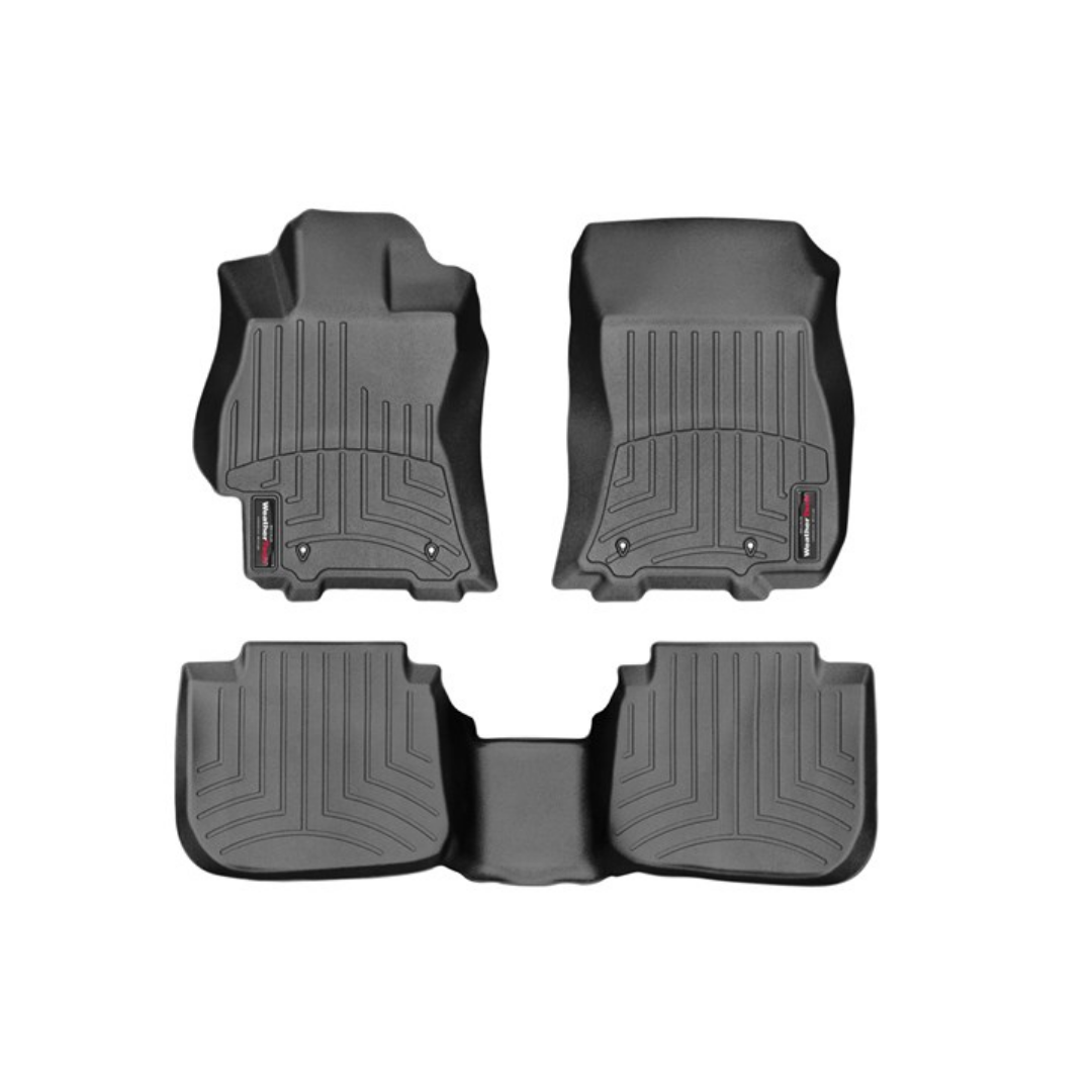WEATHERTECH PISO FILA 1 y 2 PARA SUBARU
