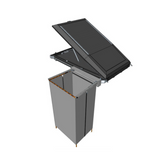 ALUCAB SOPORTE DE CUARTO DE DUCHA PARA GEN 3.R / CANOPY