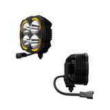 KC HILITES FARO FLEX ERA® 4 - Sistema de 2 luces - Haz puntual de 80 W