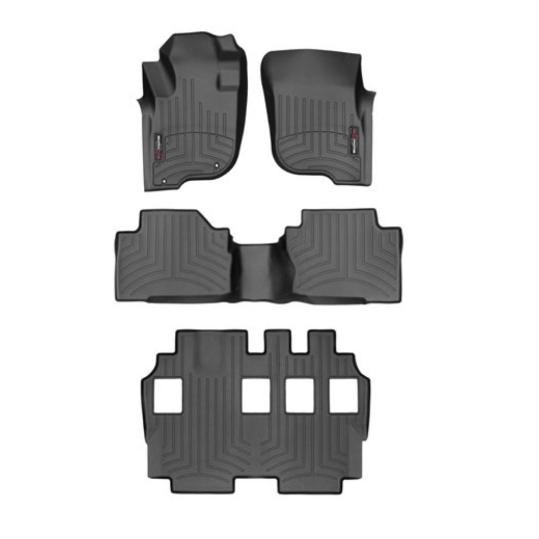 WEATHERTECH PISO FILA 1, 2 Y 3 PARA MITSUBISHI MONTERO 2017 - 2022
