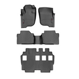 WEATHERTECH PISO FILA 1, 2 Y 3 PARA MITSUBISHI MONTERO 2017 - 2022