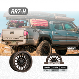 RRW WHEELS RR7-H BRONZE HYBRID BEADLOCK APLICA PARA TOYOTA / FORD / SILVERADO /