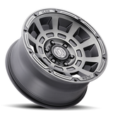 ICON ALLOYS THRUST /SMK SATIN BLACK ARO 17" freeshipping - All Racing Perú