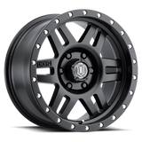 ICON ALLOYS SIX SPEED SAT BLACK ARO 17" freeshipping - All Racing Perú