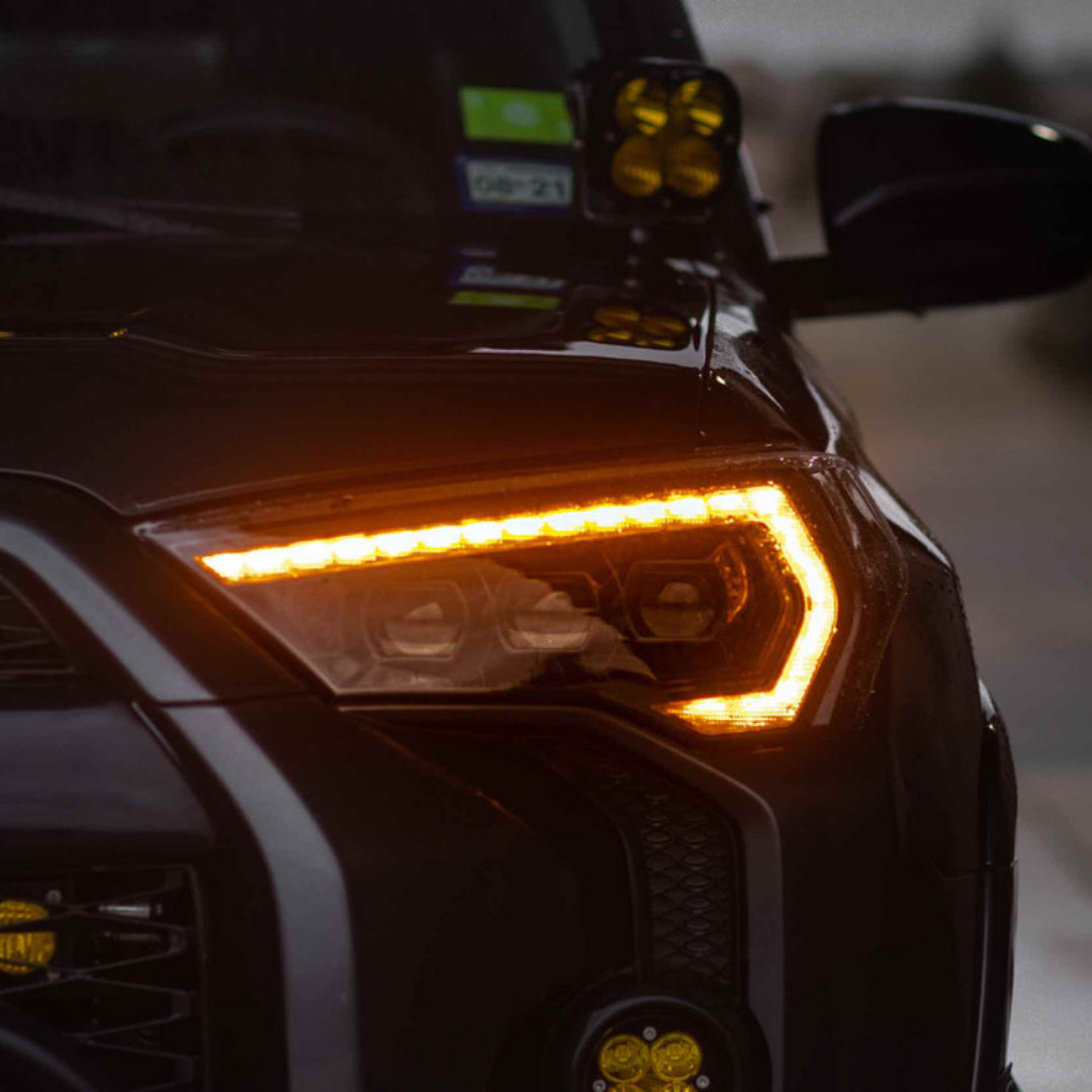 MORIMOTO FAROS LED XB DRL AMBAR PARA TOYOTA 4RUNNER (14-21) freeshipping - All Racing Perú